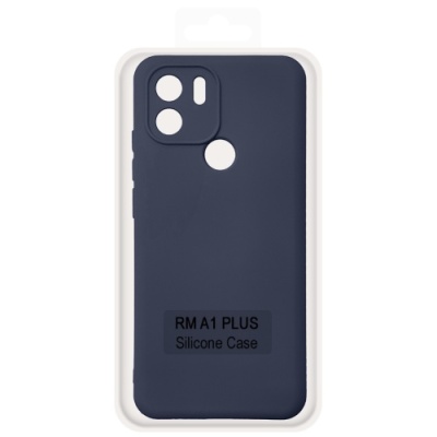 Купить чохол soft silicone case full для xiaomi redmi a1 plus/a2 plus/poco c50/c51 (dark blue) онлайн