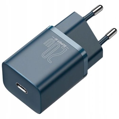 мережевий зарядний пристрій baseus super si (ccsup-b03) 1type-c/20w/pd (синій) 
