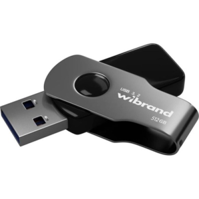 usb флеш-накопичувач wibrand 512gb 3.2 lizard gen1 (чорний) 