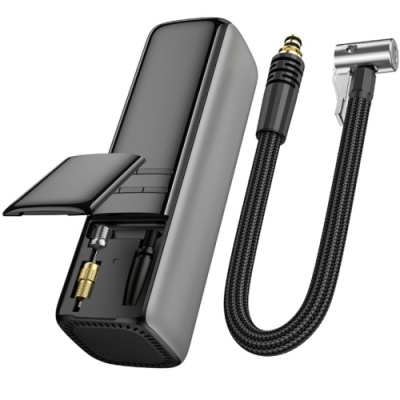 Автомобільний компресор Borofone FC1 (Чорно-сірий)