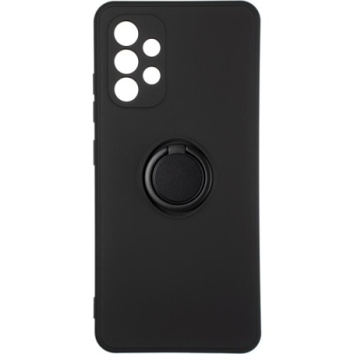 Купить силіконовий чохол soft silicone casevsmagnet ring для samsung a325 galaxy a32 4g - black онлайн