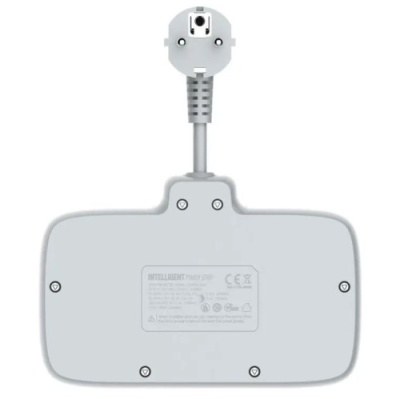 мережевий подовжувач ldnio sc2413 2 universal ports /1 pd/1 qc/2 auto id (білий) 