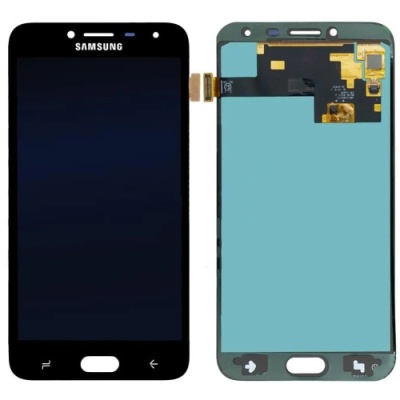 дисплей для samsung j400 galaxy j4 (2018) з чорним тачскріном (oled)