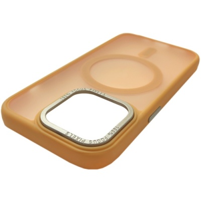Купить чохол space tpu+pc color matte with magsafe для apple iphone 15 pro (yellow) онлайн