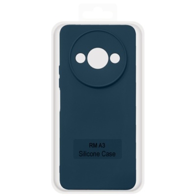 Купить чохол soft silicone case full для xiaomi redmi a3/poco c61 (темно-синій) онлайн