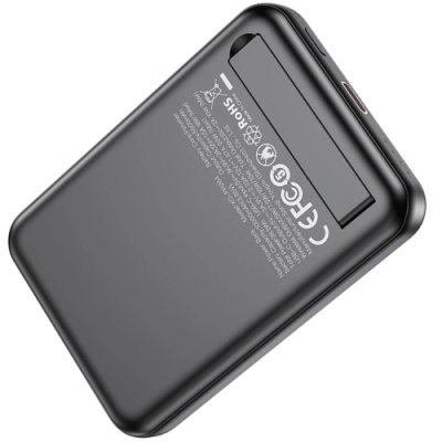 додаткова батарея power bank xo pr264 with magsafe and holder +pd20w 10000 mah (чорний) 