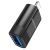 перехідник borofone bv18 lightning male - usb 2.0 female (чорний) 