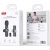 мікрофон xo mc13 type-c/lightining wireless black 