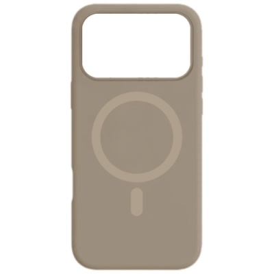 Купить чохол silicone case with magsafe для apple iphone 17 pro (desert gold) онлайн
