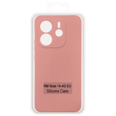 Купить чохол soft silicone case full для xiaomi redmi note 14 4g eu (164.84/78.15/8.16mm) (рожевий) онлайн
