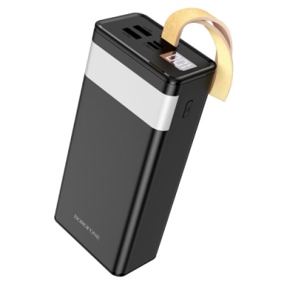 додаткова батарея power bank borofone bj18a 30000 mah (чорний) 