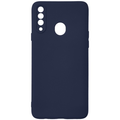 Купить чохол soft silicone case full для samsung a207 galaxy a20s (dark blue) онлайн