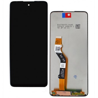 дисплей для motorola moto g60 xt2135-2/xt2135, g40 fusion, xt2133 g60s з чорним тачскріном