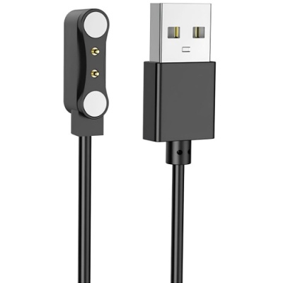 зарядний пристрій для смарт-годинника hoco y26/y27 (чорний) 