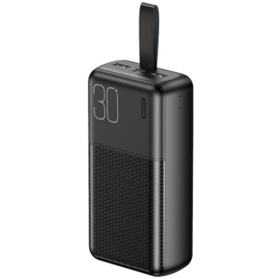 додаткова батарея power bank xo pr199 30000 mah (чорний) 
