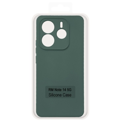 Купить чохол soft silicone case full для xiaomi redmi note 14 5g (midnight green) онлайн