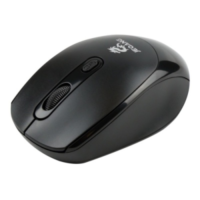 мишка бездротова jeqang jw-d228 2.4g bluetooth dual-mode battery (чорний) 