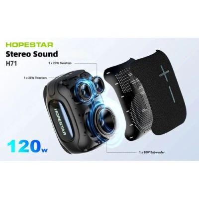 колонка hopestar h71 120w (чорний) 