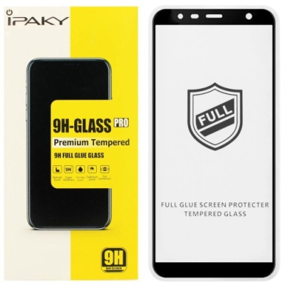 захисне скло ipaky для samsung j415 galaxy j4 plus 2018/j610 galaxy j6 plus 2018 (чорний) 