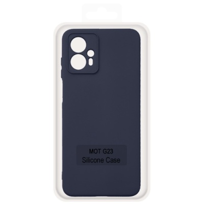 Купить чохол soft silicone case full для motorola g13/g23 (dark blue) онлайн