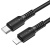 кабель borofone bx116 type-c - lightning pd27w/1m (чорний) 