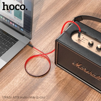 кабель aux hoco upa16 1m (червоний) 