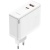 мережевий зарядний пристрій baseus gan5 fast charger (ccgp090202) 1usb/60w/qc4.0 + 1type-c/100w/pd + (type-c - type-c) (білий) 