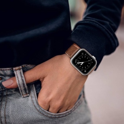 ремінець hoco wa18 для apple watch 1-11 (38/40/41mm) (brown) 