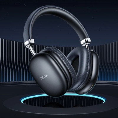 бездротові навушники накладні hoco w35 max (чорний) 