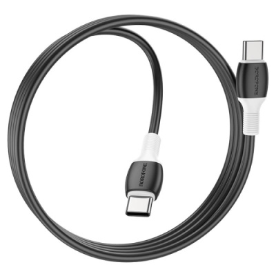 кабель borofone bx84 type-c - type-c (pd) 60w 3.0a/1m (чорний) 