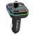 FM Модулятор Earldom ET-M86 PD18W/RGB 7 colors/1USB/1Type-C/1U-Disk/3.1A (Чорний)