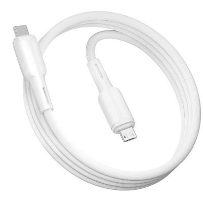 кабель ridea rc-co10 commonpro 60w/1m type-c - type-c (бiлий) 