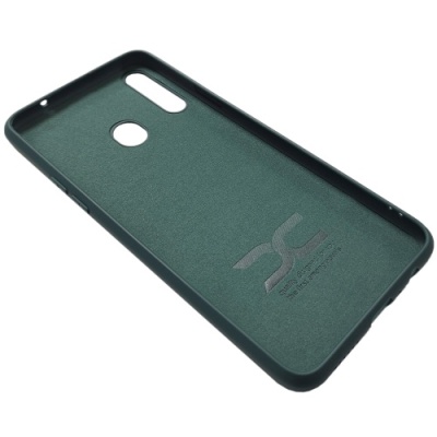 Купить силіконовий чохол soft silicone case для samsung a207 galaxy a20s - dark green онлайн