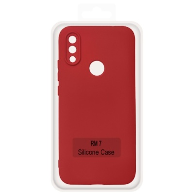 Купить чохол soft silicone case full для xiaomi redmi 7 (red) онлайн