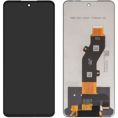 дисплей для infinix hot 50 4g (x6882), чорний, без рамки, high copy