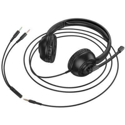 навушники для комп'ютера hoco w112 pure (чорний) 