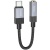 перехідник hoco upa32c type-c - jack 3.5 (чорний) 