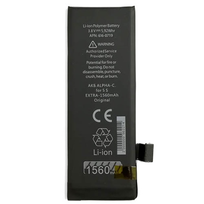 акумулятор alpha-c extra для iphone 5s (1560mah)