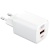 мережевий зарядний пристрій xo l96 1usb/18w/qc3.0 + 1type-c/30w/pd (бiлий) 