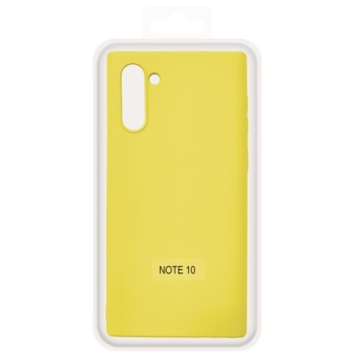 Купить силіконовий чохол slim soft case full для samsung n970 galaxy note 10 (yellow) онлайн