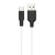 кабель hoco x21 plus silicone usb - type-c 3.0a/1m (чорно-білий) 
