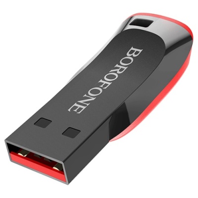 usb флеш-накопичувач borofone bud2 16gb (чорний) 