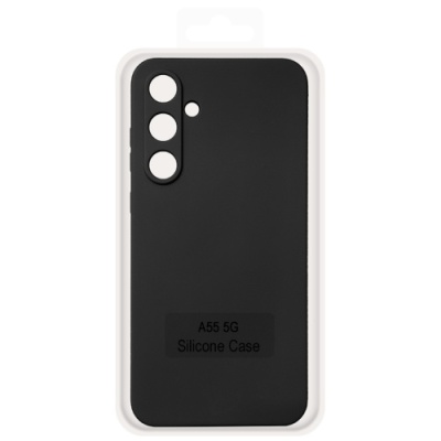 Купить чохол soft silicone case full для samsung a556 galaxy a55 5g (чорний) онлайн