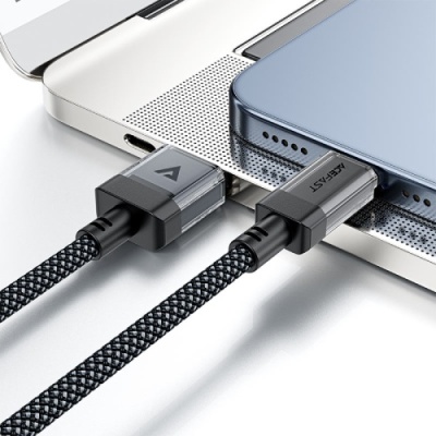 кабель acefast c12-04 usb - type-c (1.2м) (чорний) 