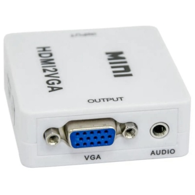 конвертер hdmi to vga (білий) 
