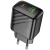 Мережевий Зарядний Пристрій Hoco CS25A 1USB/18W/QC3.0 + 1Type-C/20W/PD (Чорний) мережевий зарядний пристрій hoco cs25a 1usb/18w/qc3.0 + 1type-c/20w/pd (чорний)