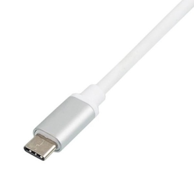 перехідник type-c - hdmi (білий) 