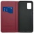 Чохол-книжка Leather Fold для Samsung A037 Galaxy A03s (Темно-червоний) Купить чохол-книжка leather fold для samsung a037 galaxy a03s (темно-червоний) онлайн