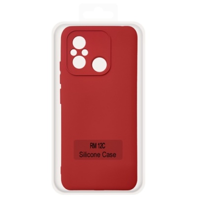 Купить чохол soft silicone case full для xiaomi redmi 12c (red) онлайн
