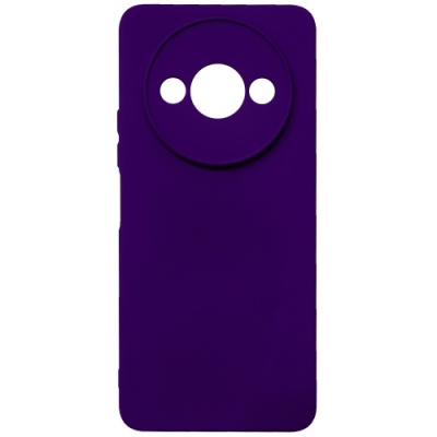 Купить чохол soft silicone case full для xiaomi redmi a3/poco c61 (purple) онлайн